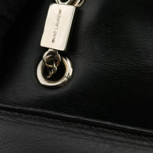 Pre-owned Yves Saint Laurent Betty Black Leather 315680 shoulderbag | stylenewstar