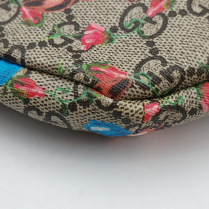 Pre-owned Gucci kids GG Deer Print Multicolor PVC coated canvas 502095 bum bag/waist bag | stylenewstar