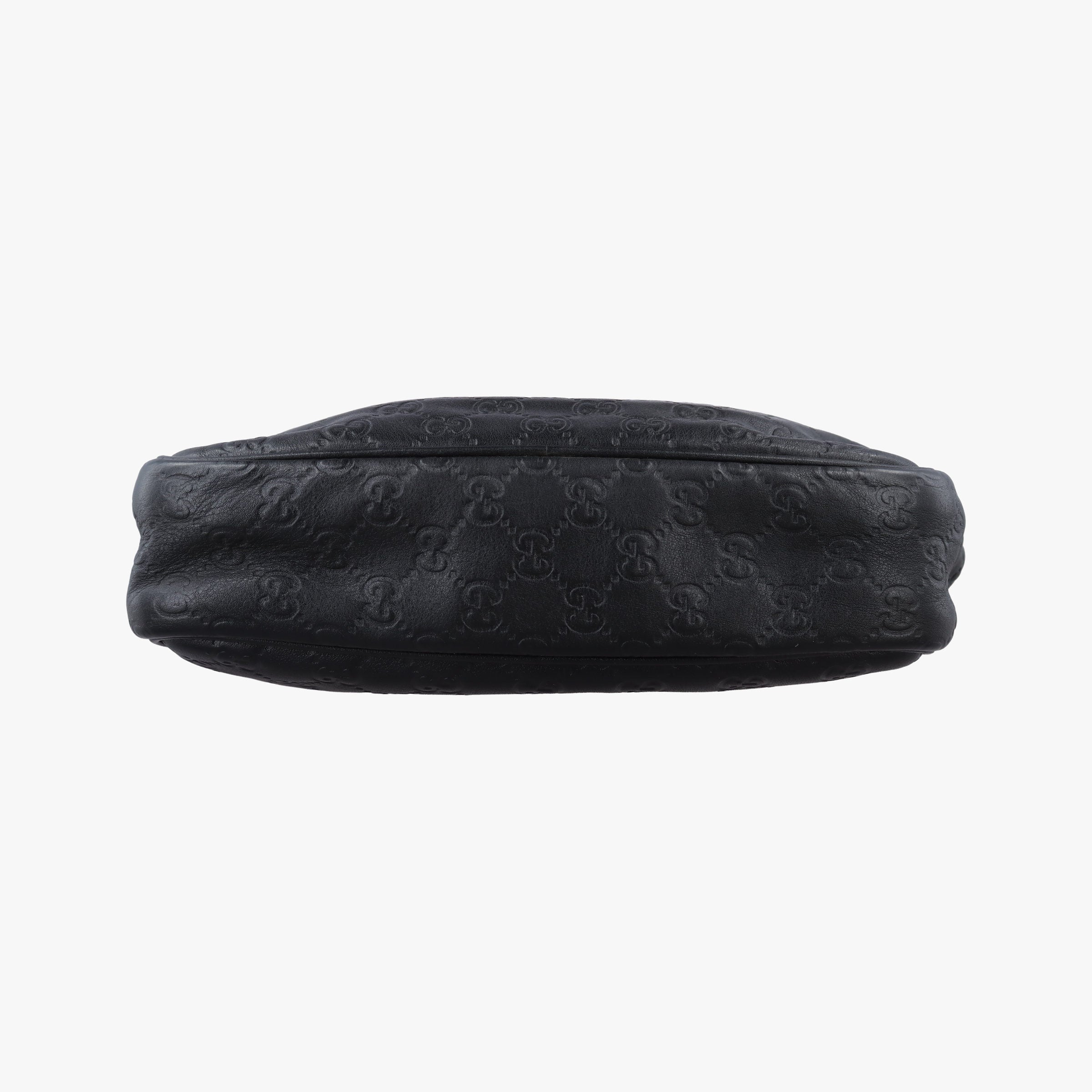 Secondhand Gucci GG Imprime Messenger Black Leather 201448 shoulderbag | stylenewstar