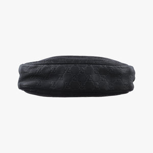 Secondhand Gucci GG Imprime Messenger Black Leather 201448 shoulderbag | stylenewstar