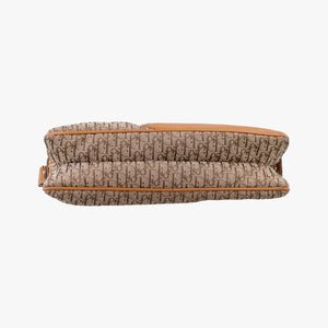 Secondhand Christian Dior Street Chic Beige × Camel Canvas × Leather  shoulderbag | stylenewstar