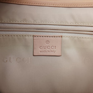 Vintage Gucci Jackie Brown × Pink Canvas × Leather 001 38 shoulderbag | stylenewstar