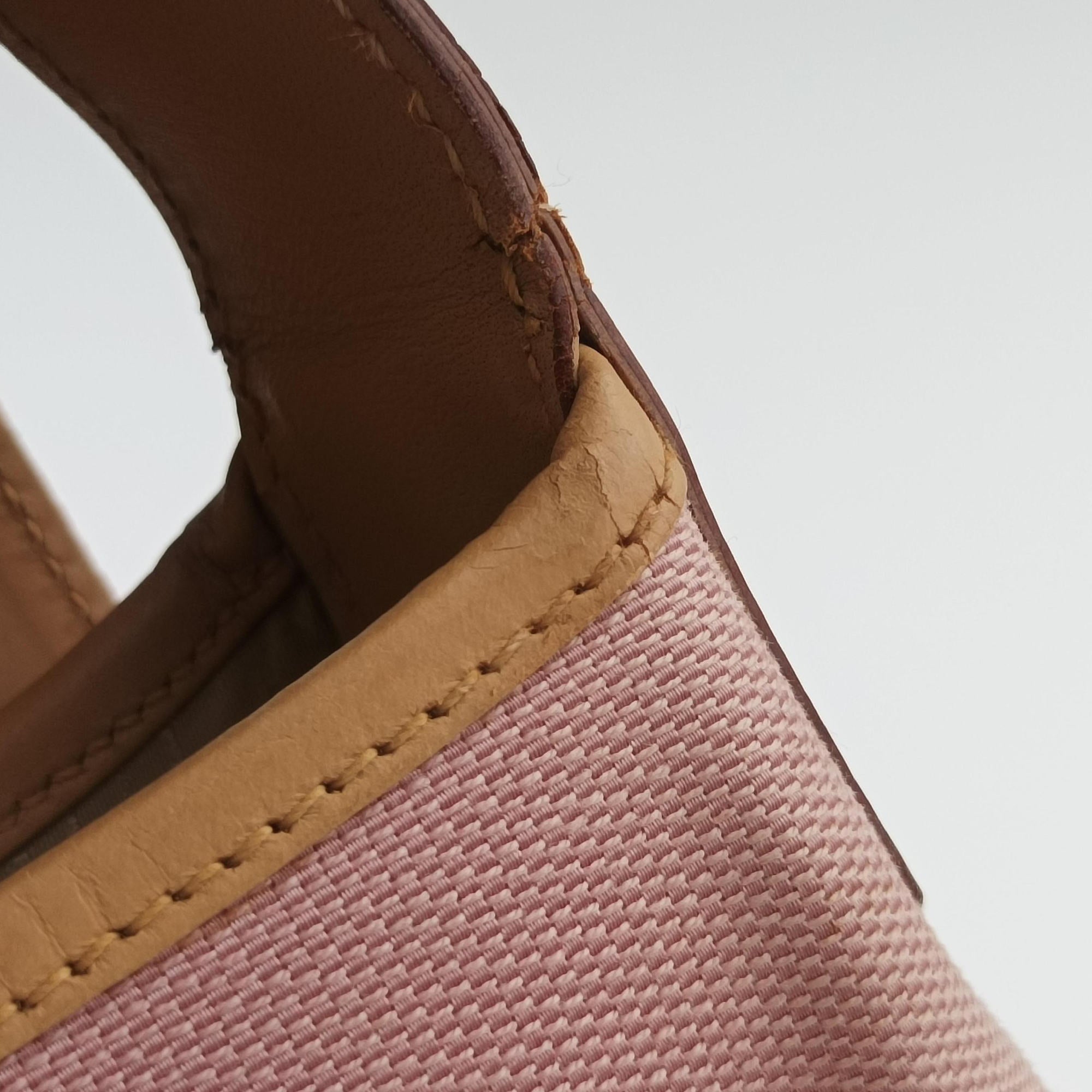 Vintage Gucci Jackie Brown × Pink Canvas × Leather 001 38 shoulderbag | stylenewstar
