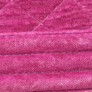 Vintage Chanel BOY CHANEL Rose velour A67416 shoulderbag | stylenewstar