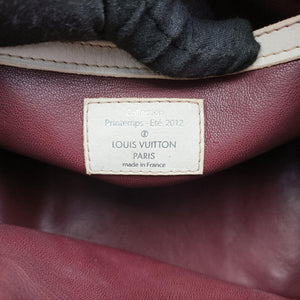 Secondhand Louis Vuitton Monogram Bouclettes Speedy Monogram Booklet Rose Leather×Vernis M40704 handbag | stylenewstar