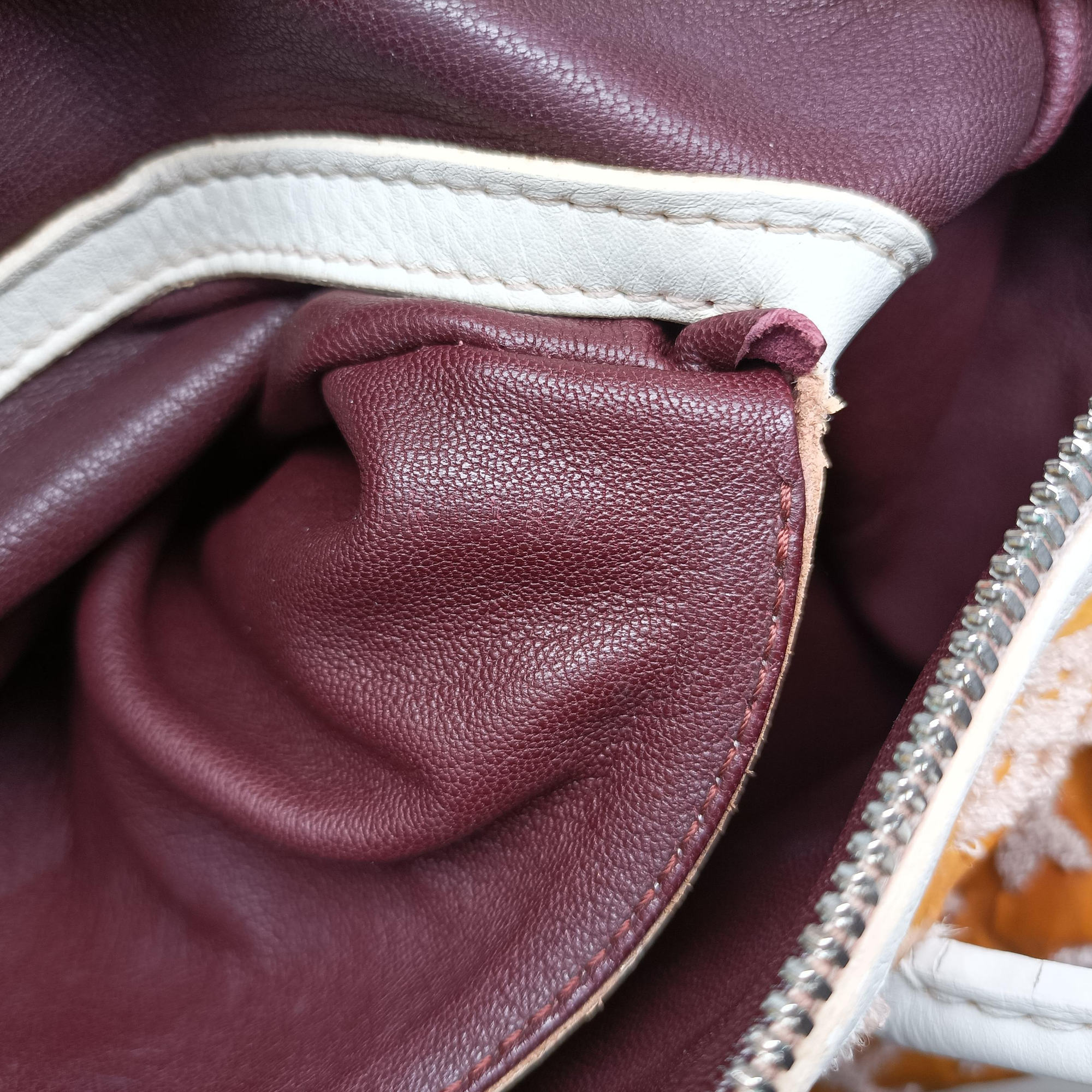 Secondhand Louis Vuitton Monogram Bouclettes Speedy Monogram Booklet Rose Leather×Vernis M40704 handbag | stylenewstar