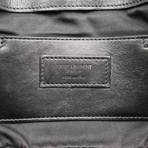 Pre-owned Yves Saint Laurent ENVELOPE Black Leather 428125 shoulderbag | stylenewstar