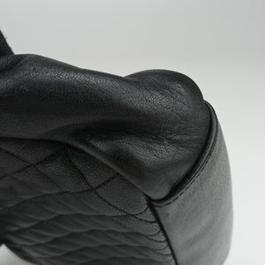 Pre-owned Yves Saint Laurent ENVELOPE Black Leather 428125 shoulderbag | stylenewstar