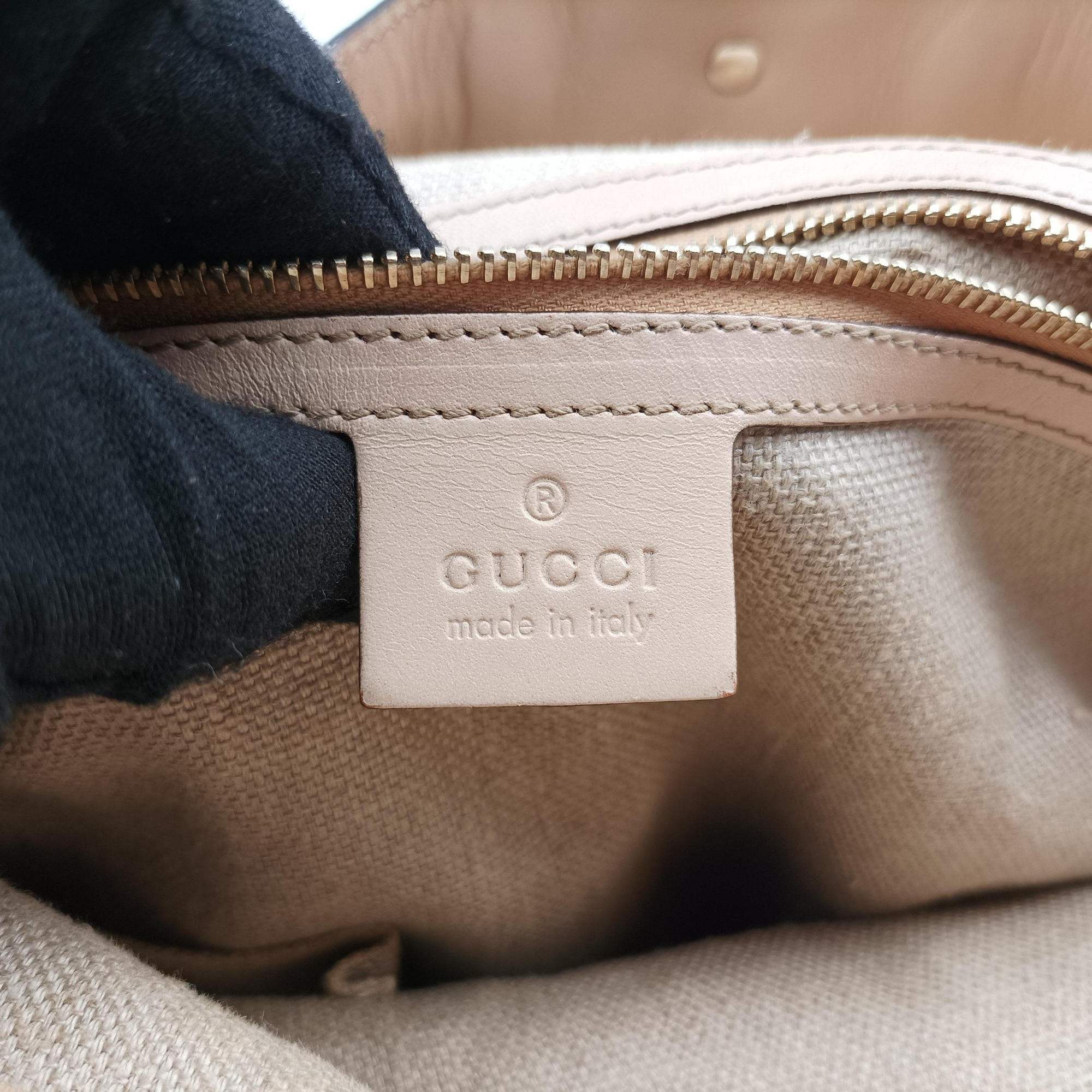 Pre-owned Gucci Flora Wave Hobo Blue ×l White Canvas×leather 170014 shoulderbag | stylenewstar