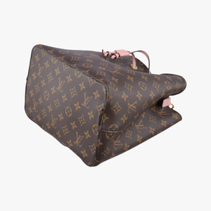 Secondhand Louis Vuitton NeoNoe BROWN×Rose Poodle Monogram Canvas M44022 shoulderbag | stylenewstar
