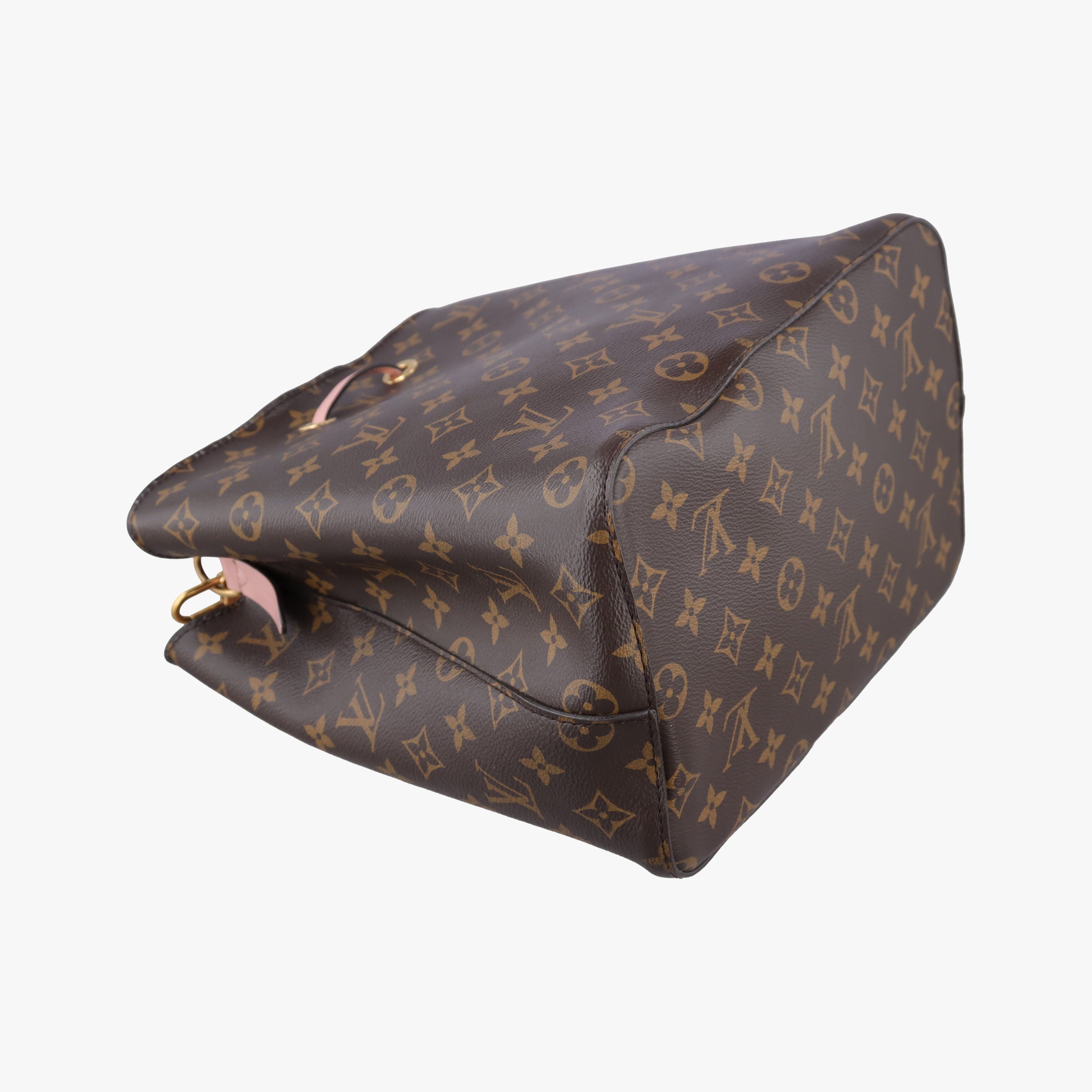 Secondhand Louis Vuitton NeoNoe BROWN×Rose Poodle Monogram Canvas M44022 shoulderbag | stylenewstar