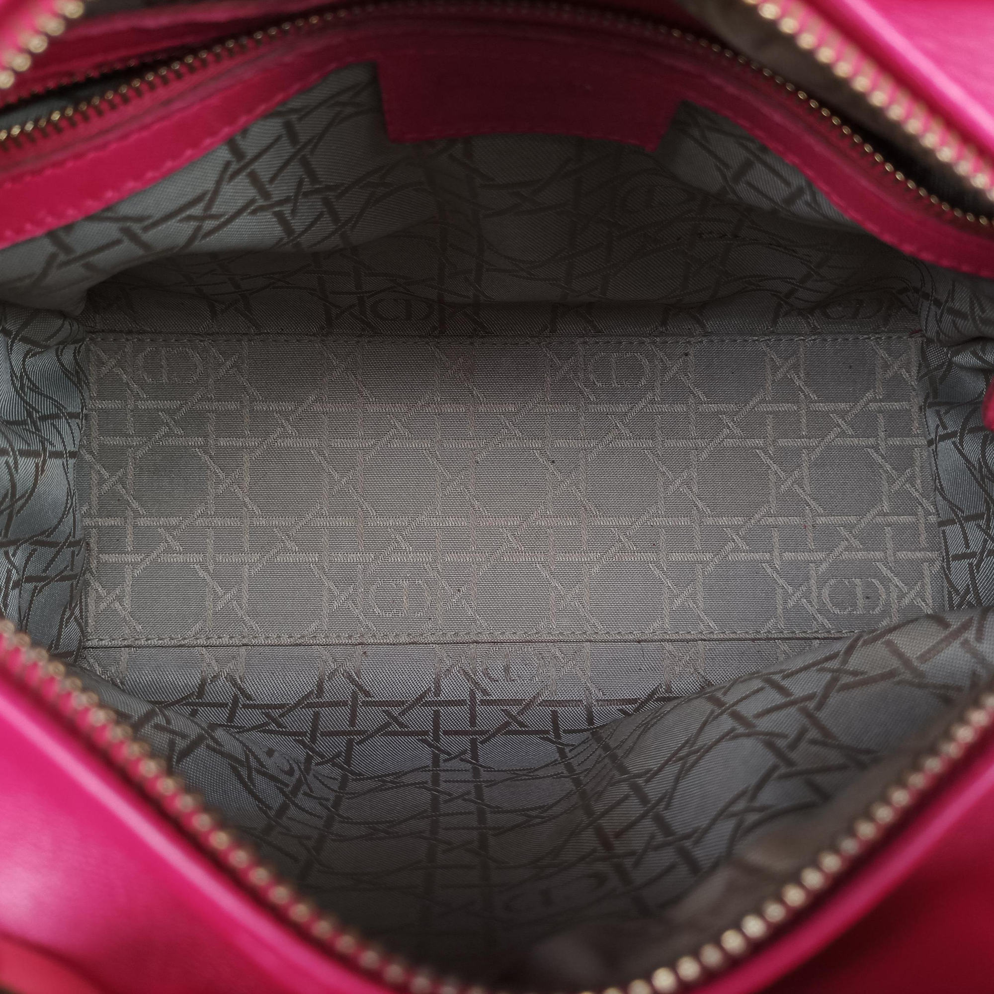 Secondhand Christian Dior Lady Dior Rose lambskin  handbag | stylenewstar