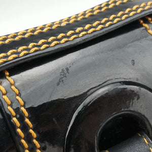 Pre-owned Fendi B Bag Black Patent 8BN165 handbag | stylenewstar