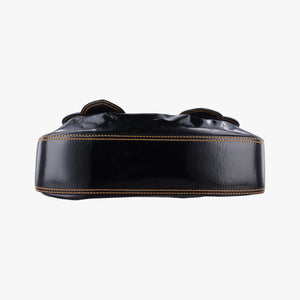Pre-owned Fendi B Bag Black Patent 8BN165 handbag | stylenewstar