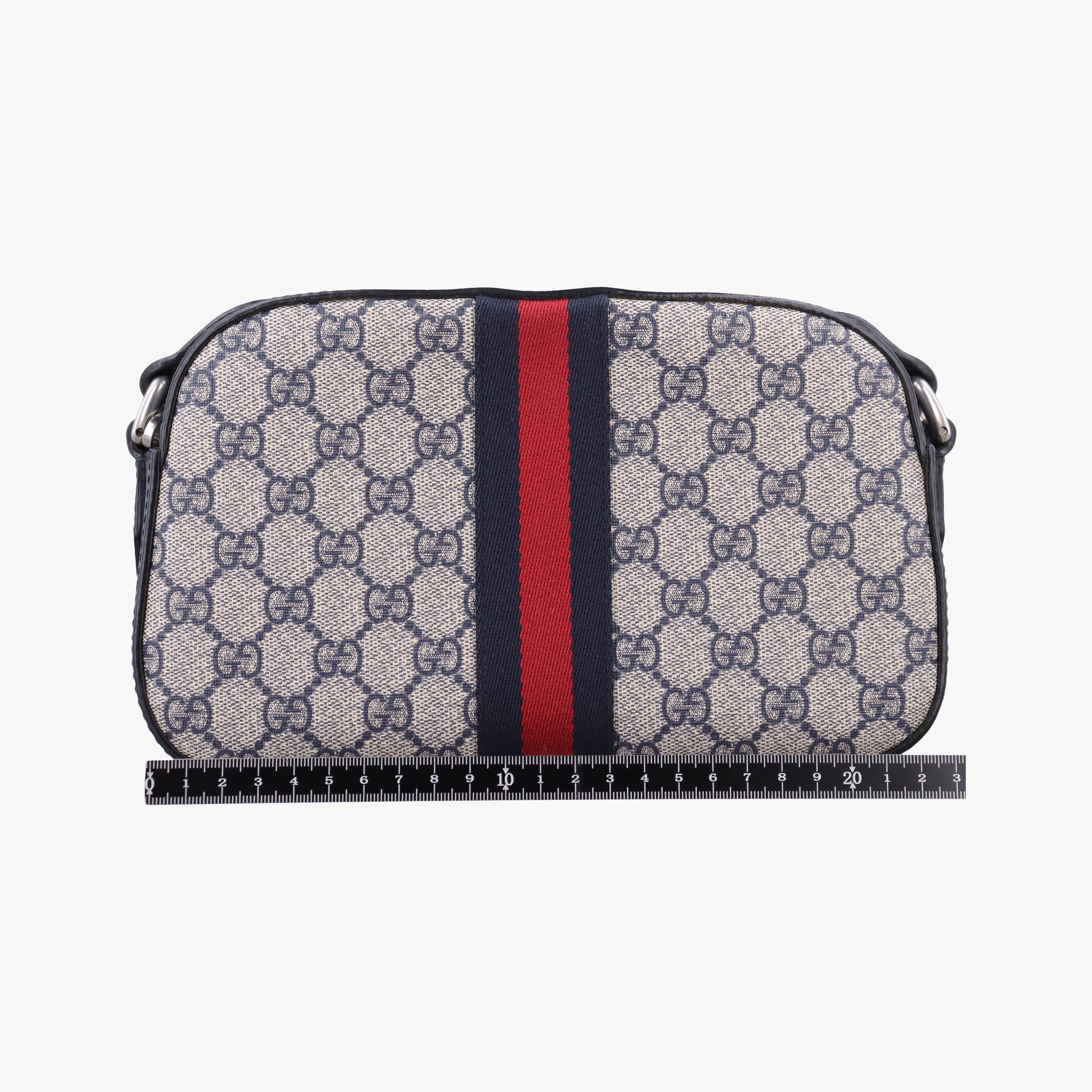 Pre-owned Gucci Ophidia beige×Black×Multicolour PVC coated canvas×leather 681064 shoulderbag | stylenewstar