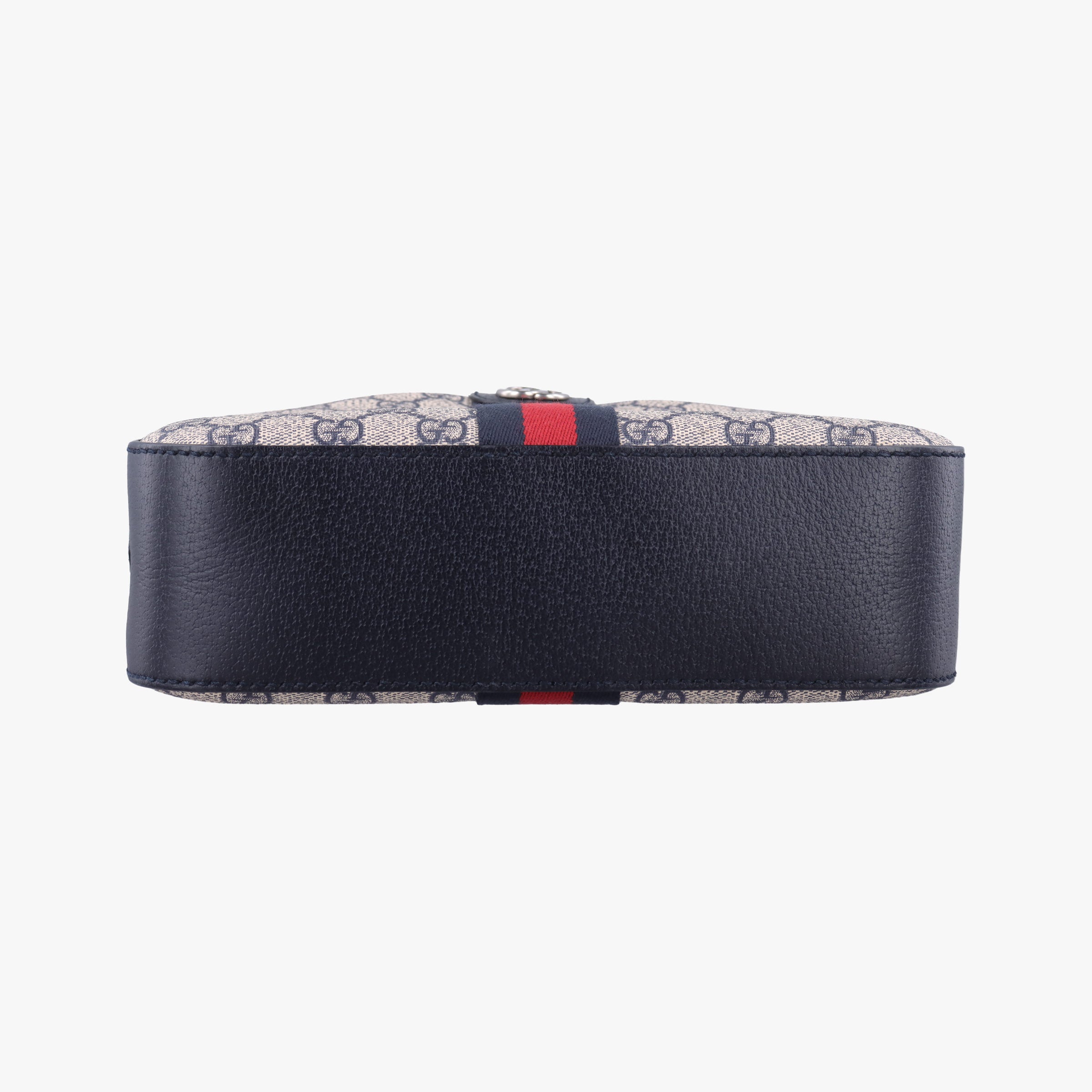 Pre-owned Gucci Ophidia beige×Black×Multicolour PVC coated canvas×leather 681064 shoulderbag | stylenewstar