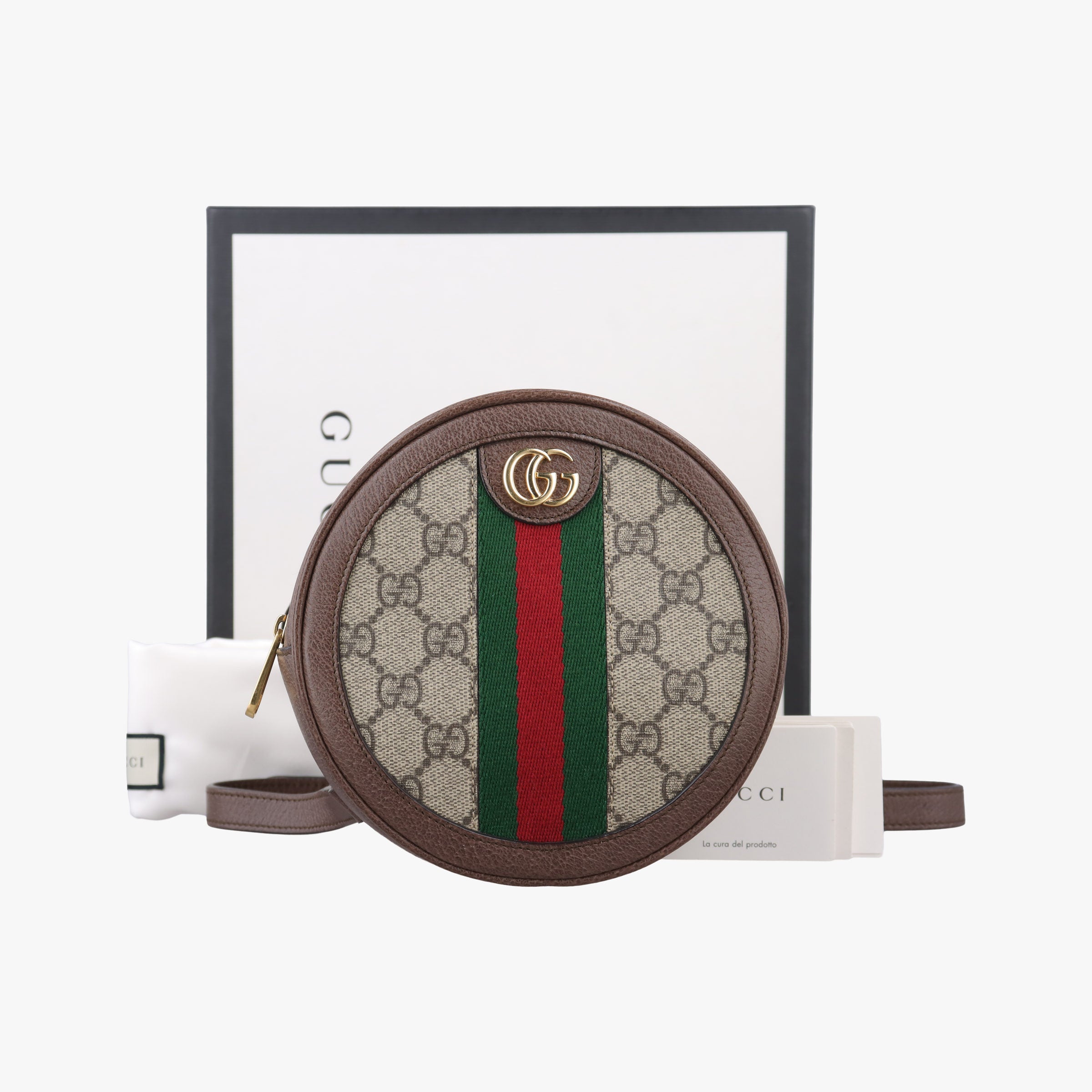 Vintage Gucci Ophidia Brown×beige×multi PVC coated canvas×Leather 598661 backpack/rucksack | stylenewstar