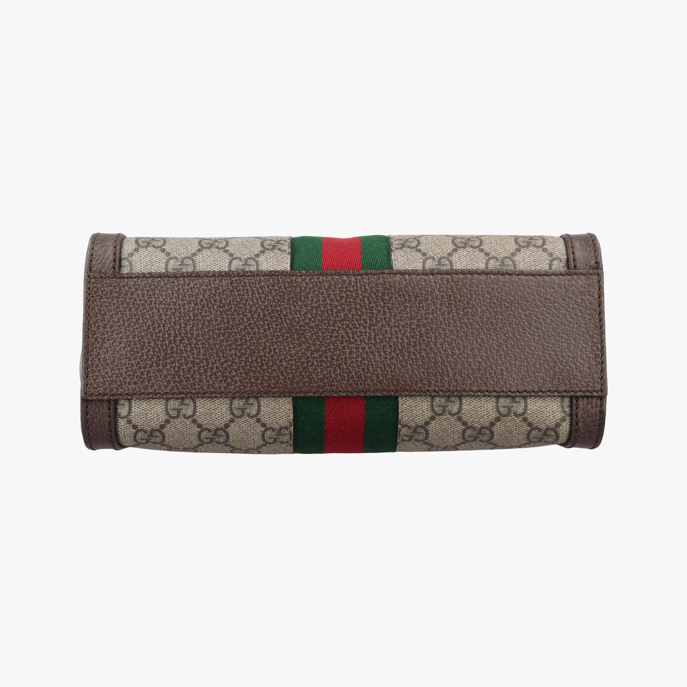 Secondhand Gucci Ophidia brown×red×green PVC coated canvas×Leather 547551 shoulderbag | stylenewstar
