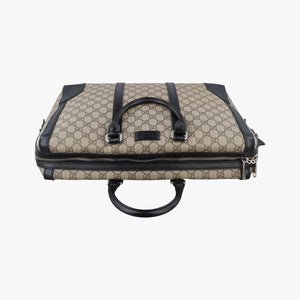 Pre-owned Gucci KALEIDO Beige×black PVC coated canvas×Leather 406384 handbag | stylenewstar