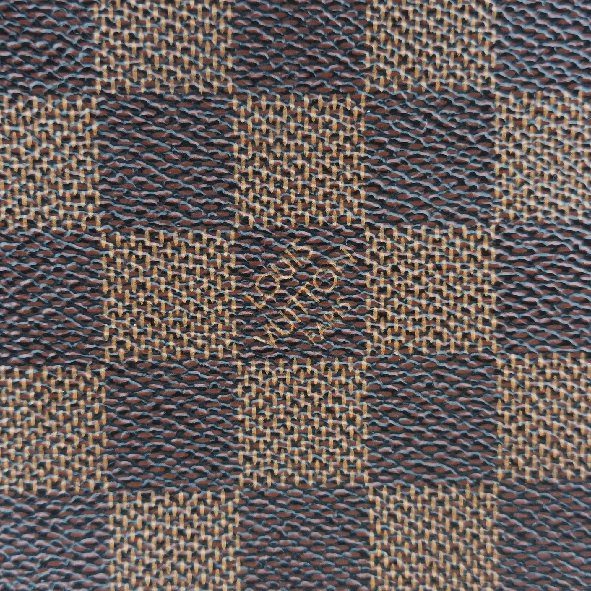 Pre-owned Louis Vuitton NEVERFULL MM EBENE Damier Canvas N51106 shoulderbag | stylenewstar