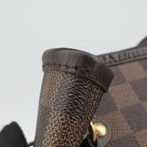 Pre-owned Louis Vuitton NEVERFULL MM EBENE Damier Canvas N51106 shoulderbag | stylenewstar