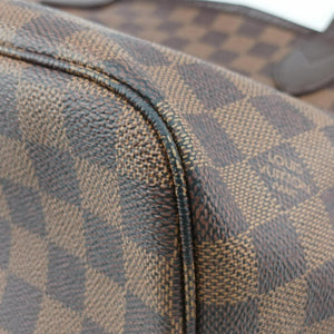 Pre-owned Louis Vuitton NEVERFULL MM EBENE Damier Canvas N51106 shoulderbag | stylenewstar
