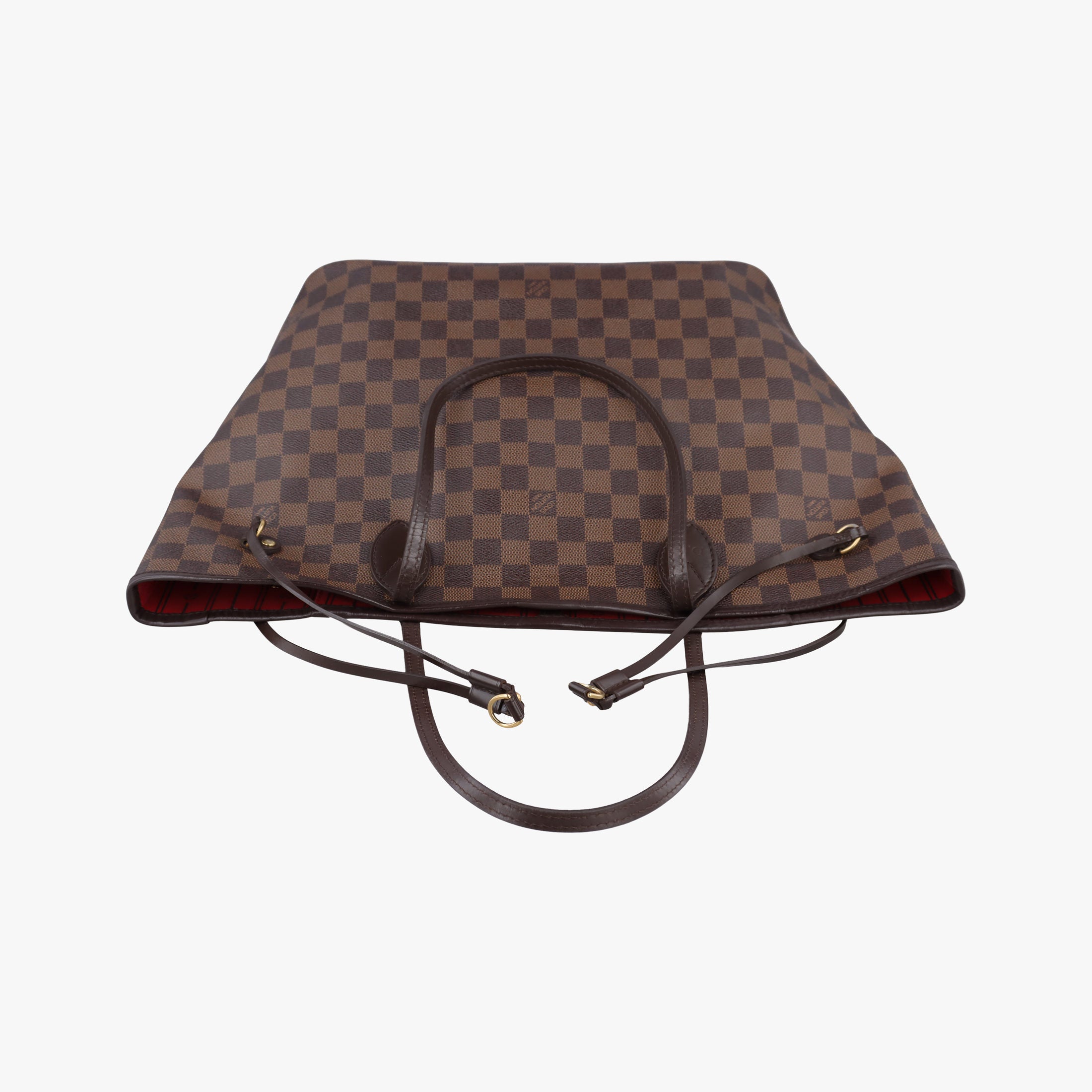 Pre-owned Louis Vuitton NEVERFULL MM EBENE Damier Canvas N51106 shoulderbag | stylenewstar