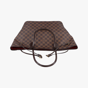 Pre-owned Louis Vuitton NEVERFULL MM EBENE Damier Canvas N51106 shoulderbag | stylenewstar