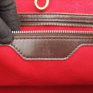 Pre-owned Louis Vuitton HAMPSTEAD MM EBENE Damier Canvas N51204 handbag | stylenewstar
