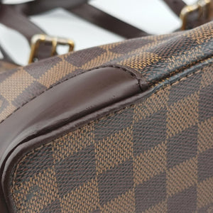 Pre-owned Louis Vuitton HAMPSTEAD MM EBENE Damier Canvas N51204 handbag | stylenewstar