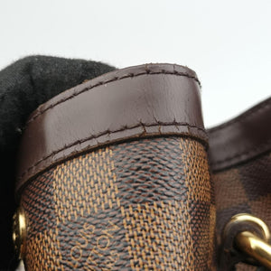 Pre-owned Louis Vuitton HAMPSTEAD MM EBENE Damier Canvas N51204 handbag | stylenewstar
