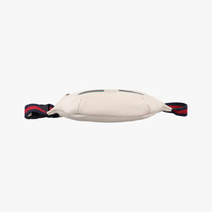 Pre-owned Gucci Print White Leather 527792 bum bag/waist bag | stylenewstar