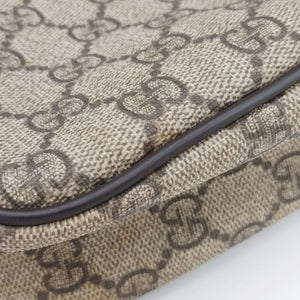 Pre-owned Gucci GG Imprime Messenger Brown PVC coated canvas×leather 201448 shoulderbag | stylenewstar