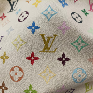 Pre-owned Louis Vuitton Petit NOe white Monogram Multicolor M42229 shoulderbag | stylenewstar