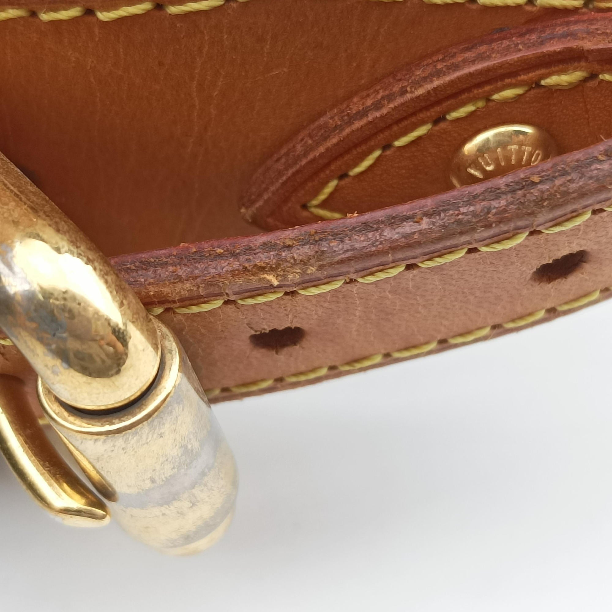 Pre-owned Louis Vuitton Petit NOe white Monogram Multicolor M42229 shoulderbag | stylenewstar