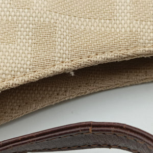 Pre-owned Fendi Mamma Baguette Beige × Brown canvas×leather 091611 shoulderbag | stylenewstar