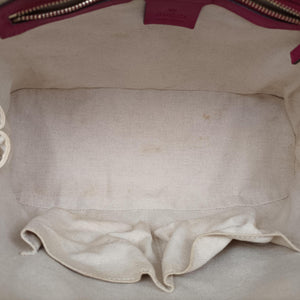 Pre-owned Gucci Microguccissima Rose Patent Leather 309617 shoulderbag | stylenewstar
