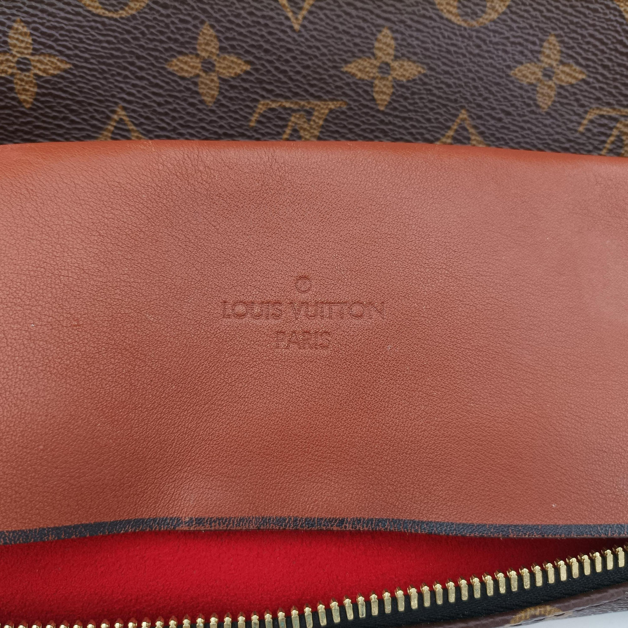 Secondhand Louis Vuitton Tuileries Besace brown Monogram Canvas×calf leather M43157 shoulderbag | stylenewstar