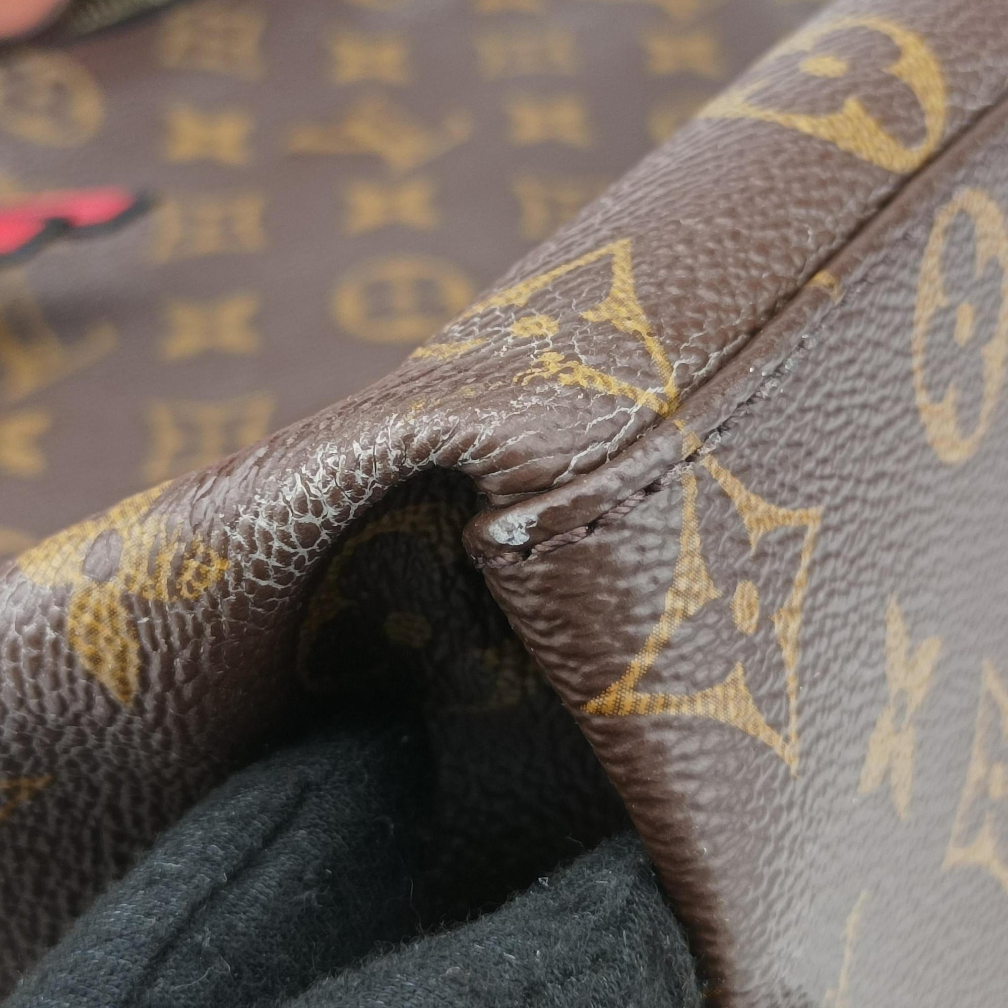 Secondhand Louis Vuitton Tuileries Besace brown Monogram Canvas×calf leather M43157 shoulderbag | stylenewstar