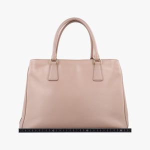 Pre-owned Prada Galleria Pink SAFFIANO Leather BN1786 shoulderbag | stylenewstar