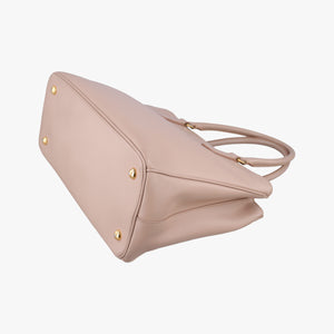 Pre-owned Prada Galleria Pink SAFFIANO Leather BN1786 shoulderbag | stylenewstar