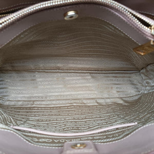 Pre-owned Prada Galleria Pink SAFFIANO Leather BN1786 shoulderbag | stylenewstar