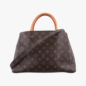 Vintage Louis Vuitton MONTAIGNE MM BROWN Monogram Canvas M41056 shoulderbag | stylenewstar
