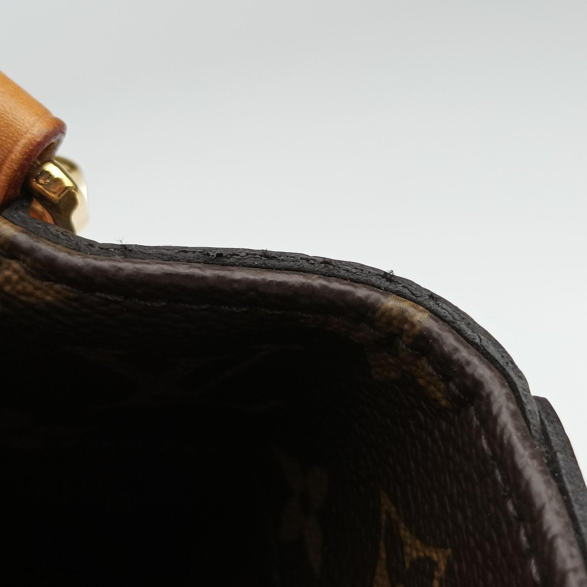 Vintage Louis Vuitton MONTAIGNE MM BROWN Monogram Canvas M41056 shoulderbag | stylenewstar