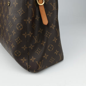 Vintage Louis Vuitton MONTAIGNE MM BROWN Monogram Canvas M41056 shoulderbag | stylenewstar