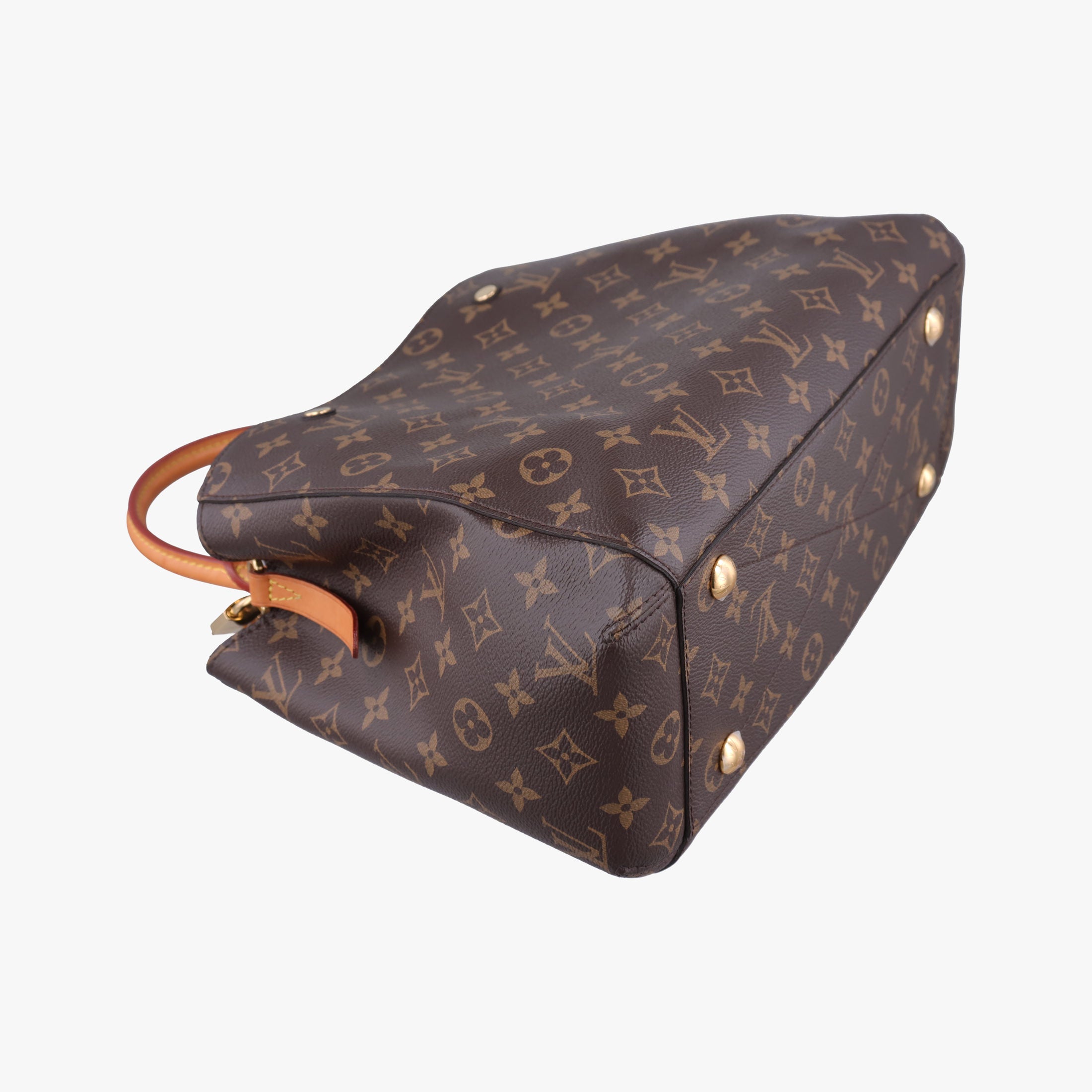 Vintage Louis Vuitton MONTAIGNE MM BROWN Monogram Canvas M41056 shoulderbag | stylenewstar