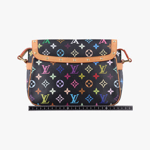 Pre-owned Louis Vuitton Sologne Noir Monogram Multicolor M92639 shoulderbag | stylenewstar
