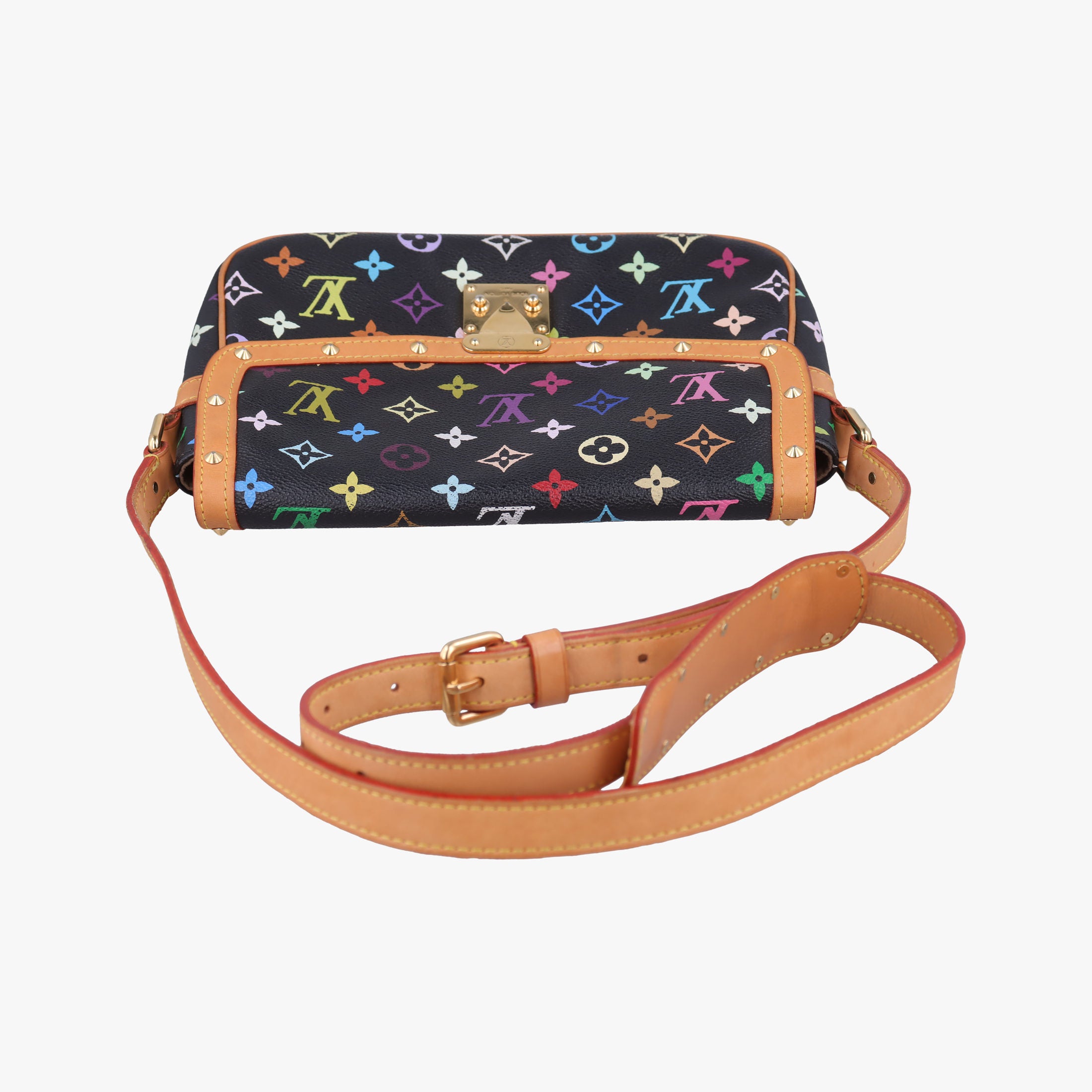 Pre-owned Louis Vuitton Sologne Noir Monogram Multicolor M92639 shoulderbag | stylenewstar