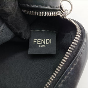 Pre-owned Fendi Camera case Black PVC Coated Canvas 7M0286 shoulderbag | stylenewstar