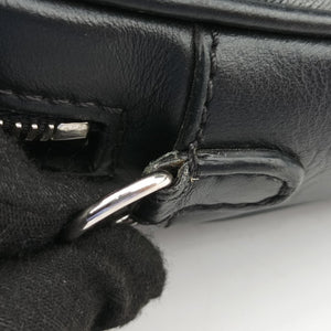 Pre-owned Fendi Camera case Black PVC Coated Canvas 7M0286 shoulderbag | stylenewstar